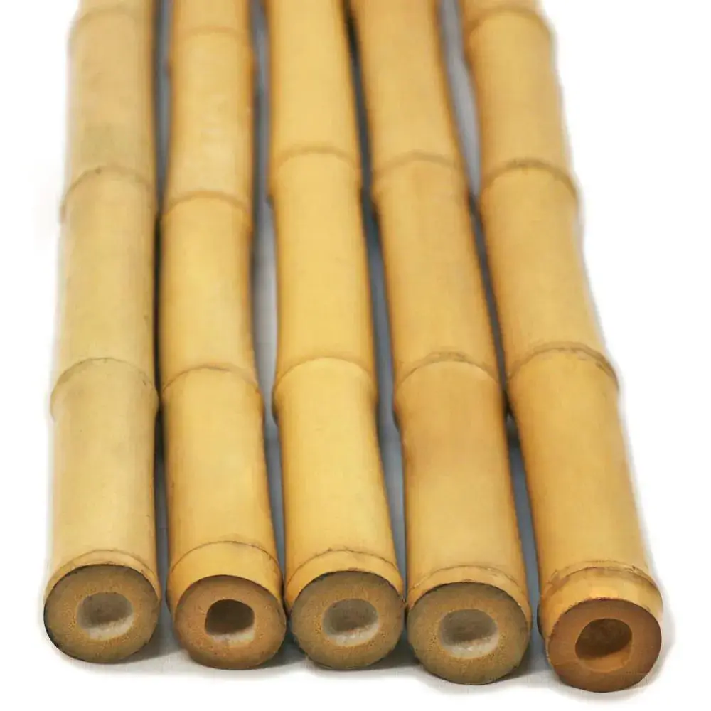 Высококачественные прямые декоративные бамбуковые стойки, бамбуковые трости