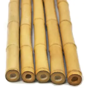 Yüksek kaliteli düz dekoratif bambu direkleri, bambu köpekler
