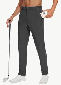Pantaloni da <span class=keywords><strong>Uomo</strong></span> Personalizzati con Logo Ricamato, ad Asciugatura Rapida, Traspiranti, Micro-Elastici, Casual, da Golf, Pantaloni Stretch da <span class=keywords><strong>Uomo</strong></span> - Product Image 2