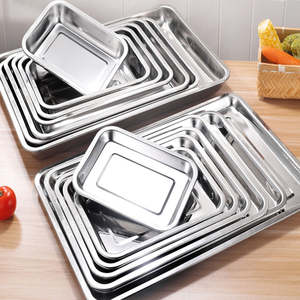 Plateau d'instruments chirurgicaux en acier inoxydable de haute qualité pour usage manuel, durable et réutilisable pour la chirurgie générale - Product Image 5