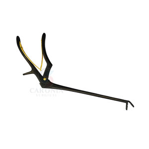 Diseño profesional Kerrison Rounger 18cm 90 grados 2mm Pie de acero inoxidable Color negro Manual Etiqueta Privada hecho Pakistán - Product Image 6