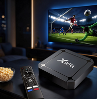 Boîtier TV Android 14 Quad Core 2 Go 32 Go WiFi 6 2,4 GHz 5 GHz RK3518 4K UE