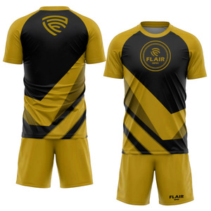 Uniformes de Fútbol Personalizados de la Mejor Calidad OEM, Transpirables y Cómodos, para Adultos Unisex, Conjuntos de Camiseta y Pantalones Cortos, Venta al Por Mayor Automatizada - Product Image 6