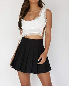 Falda Casual Ligera de Alta Calidad con Diseño Envolvente, 100% Poliéster Ecológico, Cómoda para Mujer, Directo de Fábrica OEM - Product Image 5