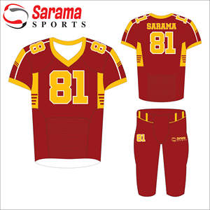 Nouveau design de maillots de football américain personnalisés, uniformes de football américain personnalisés à bon prix, maquettes gratuites, - Product Image 2