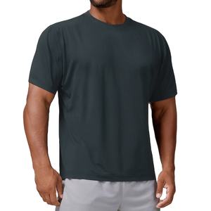 T-shirts de sport en gros personnalisés, style sportif, jersey doux et respirant, t-shirt à manches courtes de poids lourd pour hommes - Product Image 1