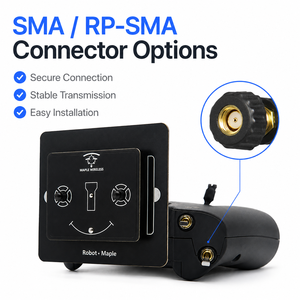 เสาอากาศแบบแผง Maple Wireless 2.4GHz 9dBi แบบกำหนดทิศทาง หัวต่อ SMA RP SMA เสาอากาศกำลังขยายสูง สำหรับการสื่อสารไร้สาย FPV RC - Product Image 4