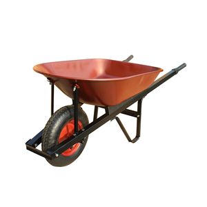 High-Quality Garden <b>Wheelbarrow</b> with Heavy Duty Frame and Extra Large Capacity for Transporting Heavy Loads with Ease - Product Image 4
