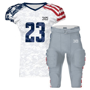 ชุดฟุตบอลแฟชั่นใหม่ ระบายอากาศได้ดี น้ำหนักเบา แขนสั้น สีสันออกแบบเองได้ ผลิตจากโพลีเอสเตอร์และผ้าฝ้าย 100% - Product Image 1