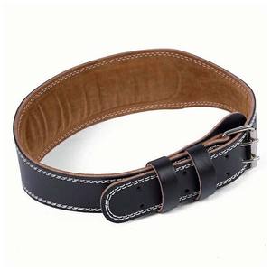 Cinturón de levantamiento de pesas de cuero ajustable al por mayor - Product Image 6