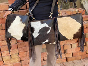 กระเป๋าสะพายไหล่หนังโบฮีเมียนทำด้วยมือแท้ใหม่ - Product Image 5