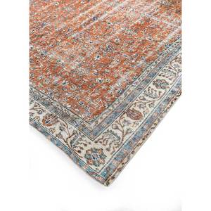 Alfombra Rectangular de Lana con Diseño Floral Rojo y Naranja, Tejida a Mano, para Decoración de Sala de Estar, Modelo Pae-1677 - Product Image 2