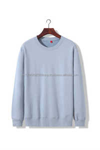 Peso pesado 500GSM French Terry Crewneck Sudadera Lavado Negro Vintage Diseño Impresión 3D Bordado Invierno Último - Product Image 3