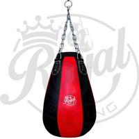Matériel d'entraînement de kickboxing Fairtex Super Tear Drop Sac lourd non rempli Logo personnalisé en cuir véritable Muay Thai Punching Sacs de sable