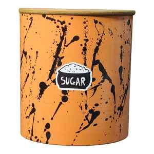 Juego de 3 Recipientes de Azúcar con Textura Blanca Personalizables, con Tapa Hermética, Ecológicos, para Uso en el Hogar, Hotel, Cocina y Restaurante 2025 - Product Image 3