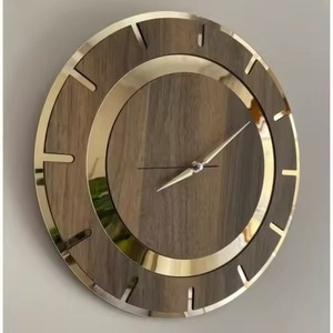 Horloge murale ronde en résine brillante avec palette de couleurs tropicales parfaite pour les maisons de plage ou les espaces thématiques d'été - Product Image 5