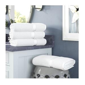 Collection 2022 Essuie-mains Dobby Weave blanc le plus vendu Coton compressé à la mode pour un usage quotidien Meilleur prix de gros pour - Product Image 5