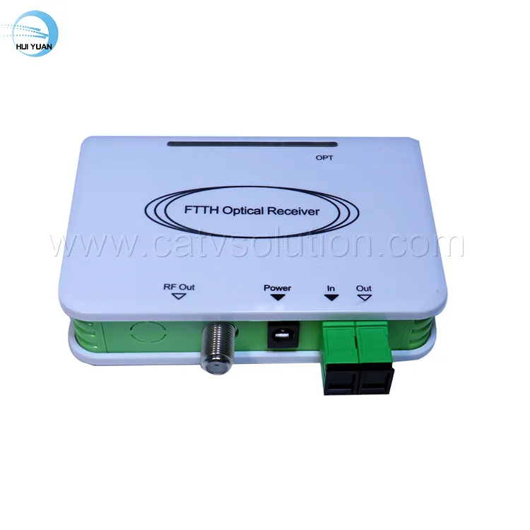 Mini récepteur optique CATV sans fil FTTH lWDM, avec un Port RF triple mode, mhz