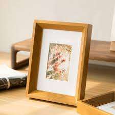 Cadre photo en bois naturel de qualité supérieure fabriqué à la main avec finition de surface polie pour décoration murale au prix de gros - Product Image 2