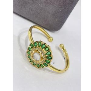 Ensemble de bracelets ethniques traditionnels élégants pour femmes et filles pour les fêtes de mariage Fonctions de cérémonie Cadeau en laiton fait main - Product Image 1