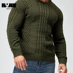 Básico/mezcla de algodónDiseño personalizado Sudaderas Servicio OEM Sudadera de alta calidad Cuello redondo Hombres Sudaderas personalizadas - Product Image 1