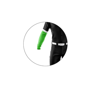 Uniforme de baseball noir et vert pour hommes, maillot à manches courtes avec ceinture blanche et chaussettes, vêtements en polyester anti-humidité pour adultes - Product Image 6