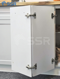 Ready to Ship White Corner Base Cabinet BLS33-BLS36 Modular Flat Pack Easy-to-Assemble Kitchen Cabinets with Lazy Susan - Product Image 2