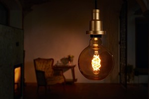 Lámpara de globo de cristal LED en espiral Osram E27 4W 2000K vintage de 1906 (4058075092136) - Product Image 3