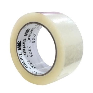 3M 3305 Clear Packaging Tape Designed for Moving Storage and Packing Shipping and Mailing <b>Strong</b> Seal on All Box T - Product Image 2