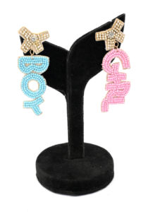 Pendientes de cuentas rojas con forma de chile, pendientes de cuentas llamativos, joyería de moda personalizada, colecciones al por mayor para boutiques y tiendas concepto - Product Image 5