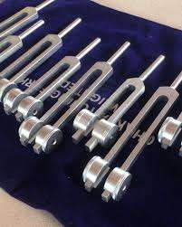 8 Weighted Chakra Tuning Fork Set Sound Healing Therapy Heart Third <b>Eye</b> Sacral - Product Image 6