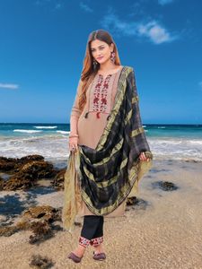 Collection Premium la plus tendance Fancy Wear High On Demand Fancy Viscose With Heavy Embroidery Sequence Work Wholesale Supply - Product Image 6