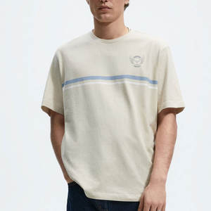 T-shirt pour homme de style moderne, coupe ample, conçu pour un ajustement décontracté, avec un matériau durable et un style confortable, idéal pour une utilisation en extérieur - Product Image 5