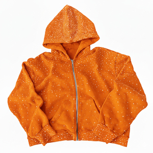 Sweats à capuche personnalisés pour hommes et femmes, polaire, pull-over, hiver, chaud, streetwear, style décontracté, manches longues, broderie de haute qualité, impression - Product Image 5