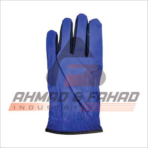 Gants de golf en peau de mouton Blu Colors pour gaucher/droitier Poignées respirantes en cuir véritable pour le sport - Product Image 2