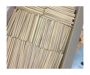 หลอดดูดหญ้าธรรมชาติแบบ100% หลอดดื่มย่อยสลายได้ทางชีวภาพเป็นมิตรต่อสิ่งแวดล้อมส่งออกจากโรงงานเวียดนาม - Product Image 2