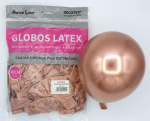Globos Decorativos R12-30CM Cromados para Regreso a Clases y Fiestas de Pascua, Decoraciones de Boda, Venta al por Mayor en España - Product Image 6