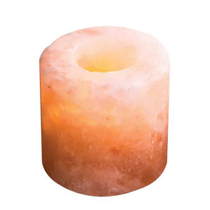 Porte-bougie en sel de l'Himalaya, sel de roche naturel pour la décoration de la maison, prospérité, harmonie, bien-être et guérison naturelle - Product Image 5