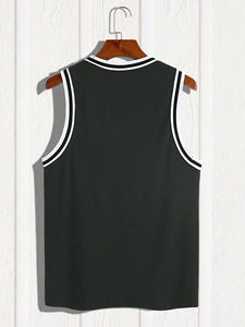 เสื้อกล้ามผู้ชายวินเทจ230 GSM แขนกุดโอเวอร์ไซส์ - Product Image 2