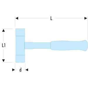 Marteau à pointes interchangeables Facom - Product Image 2