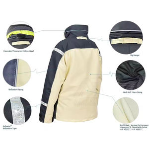 Chaqueta Impermeable y Pantalones de Peto para Hombre, Ropa de Navegación para Clima Adverso, Gran Venta - Product Image 3