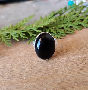 Bijoux pour femmes Bague style bohème en argent 925 Sterling Silver Black Onyx Gemstone Trending Handmade Ring Gift For Love - Product Image 5