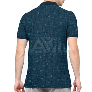 Camiseta Personalizada para Hombre, Tejida, Estampada, de Manga Corta, Algodón y Poliéster, Casual, Fabricante Mayorista OEM - Product Image 4
