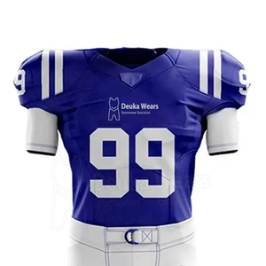 Conjuntos de Pantalones y Camisetas de Fútbol Americano de Secado Rápido, Transpirables y con Protección UV, Personalizables con Nombre/Número, para Verano - Product Image 3