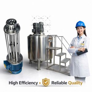 Cuve de mélange liquide à cisaillement élevé pour vaseline avec agitateur – Prix usine - Product Image 2