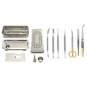 Buona vendita del miglior prodotto in acciaio inossidabile medico chirurgico dentale <span class=keywords><strong>PRF</strong></span> & scatola per strumenti GRF - Product Image 1