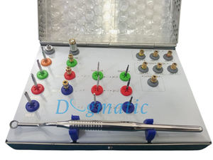 Kit de Extracción de Tornillos Dentales Rotos de Acero Manual de Alta Calidad con Guía de Broca para Restauración de Implantes - Product Image 2