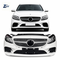 Cache-pare-chocs avant AMG Line OE A2058800140 pour Classe C W205 2014-2022 – Pièces automobiles d'origine, état authentique, vente en gros