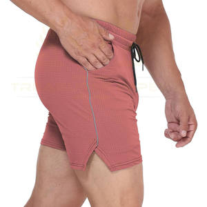 Polyester Mesh <b>Shorts</b> Plain Summer Fitness Training <b>5</b> <b>Inch</b> <b>Inseam</b> Custom Logo Casual Jogger Breathable Basketball Mesh <b>Shorts</b> - Product Image 5