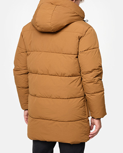 Tissus en nylon premium épais et chauds, textiles recyclés pour veste matelassée à capuche pour homme, veste matelassée - Product Image 5